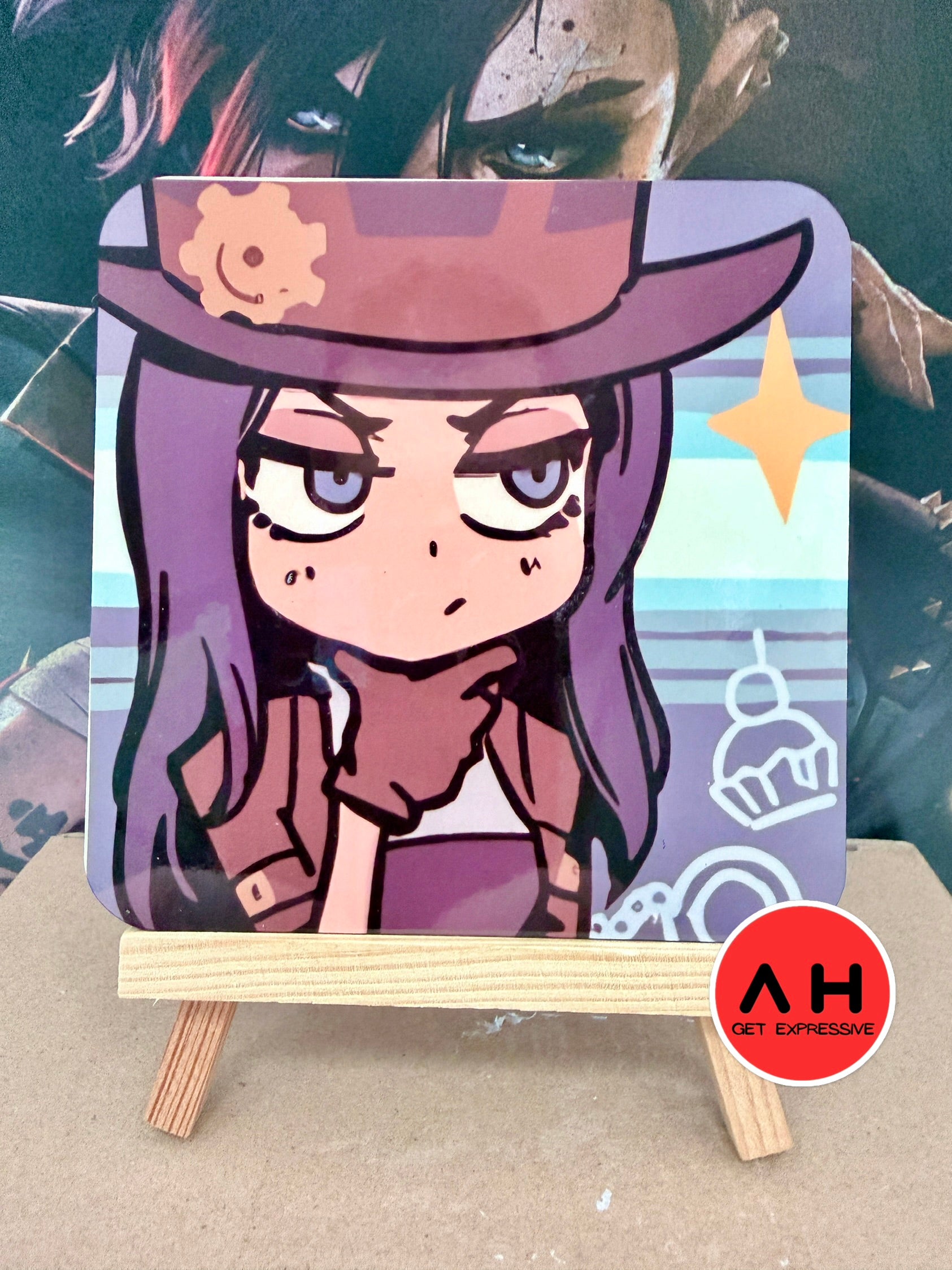 Arcane Chibi Coasters.
