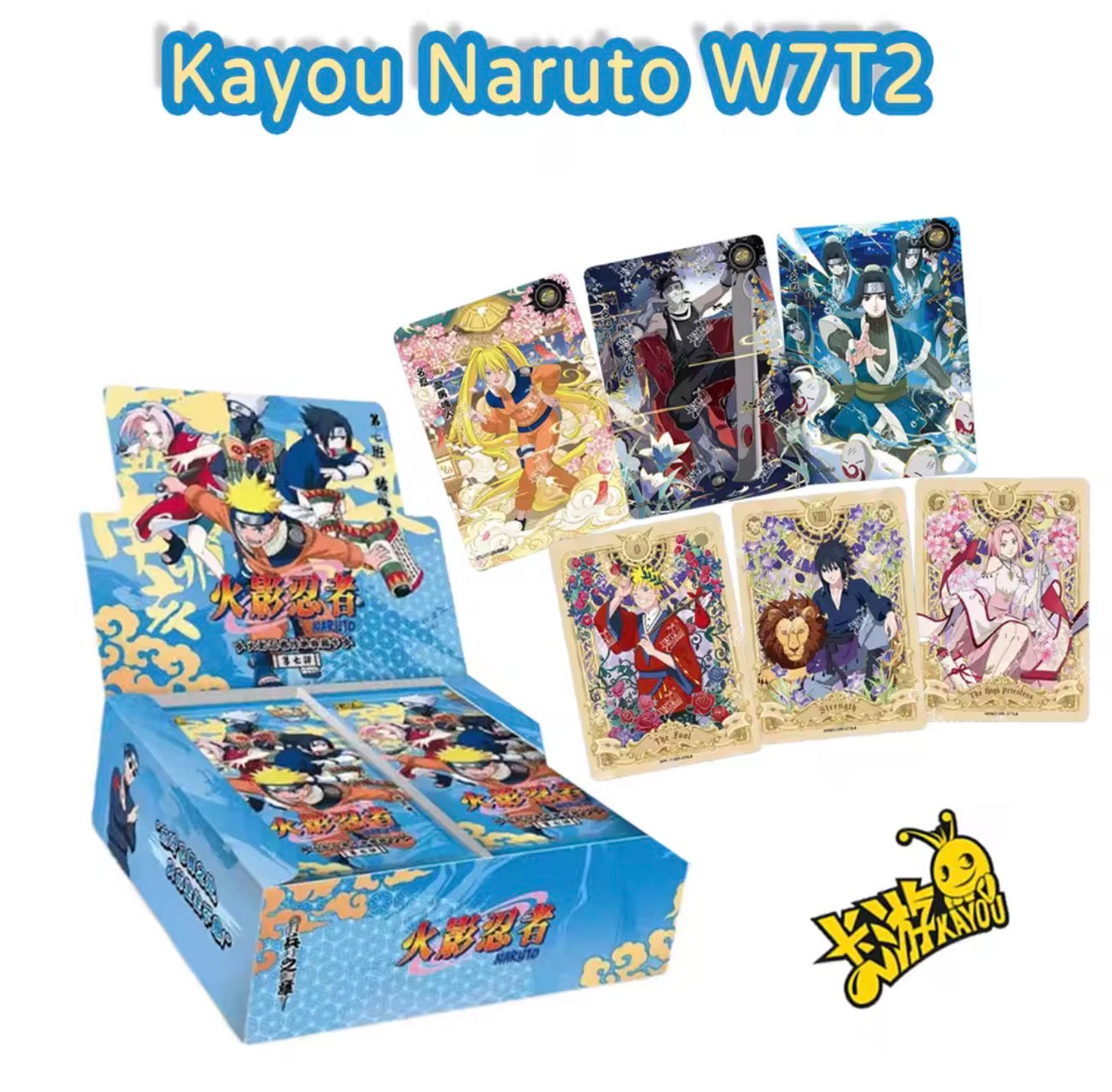Kayou - Naruto - W7T2 Trading Card Game (TCG) Booster Box