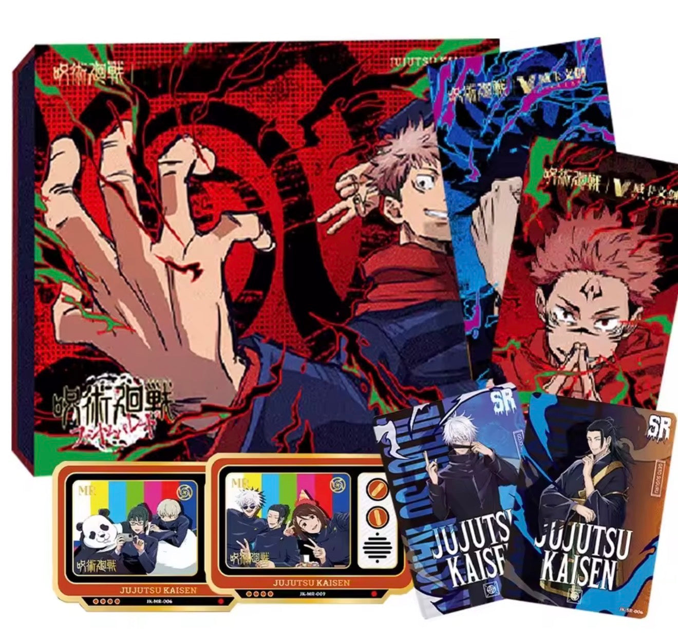 Jujutsu Kaisen Vika Card Booster Box.