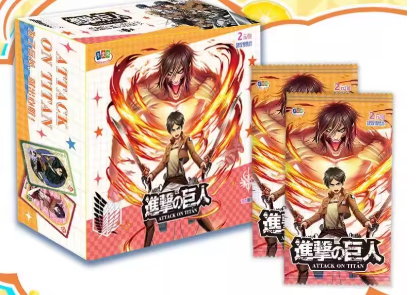 Attack on Titan Anime Official Genuine Card Series Final Campaign Collection
