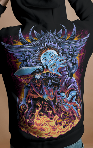 Jujutsu Kaisen. Ryomen Sukuna with Megumi Fushiguro Hoodie